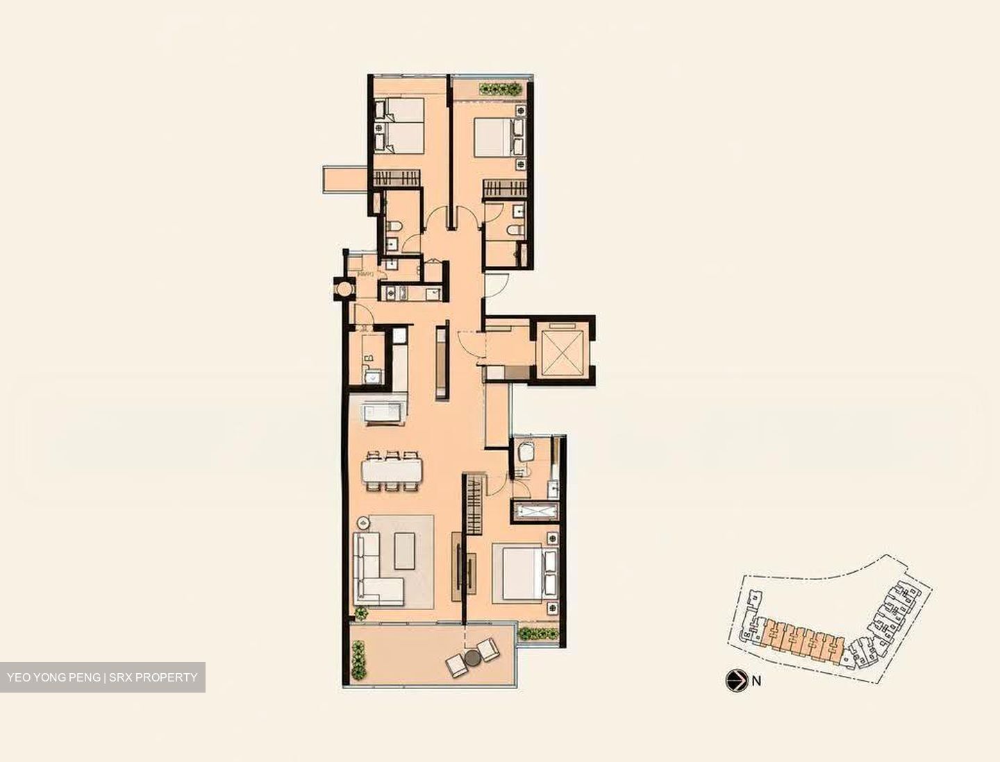 The Azure (D4), Condominium #615866301